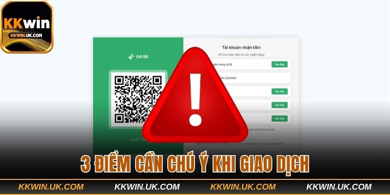 3 điều cần lưu ý khi thực hiện giao dịch tài chính 